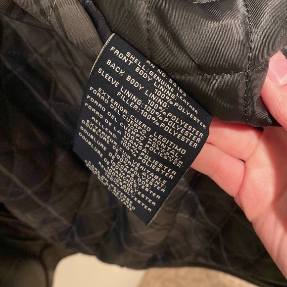 Tommy Hilfiger Leather Jacket - Picture 8 of 8